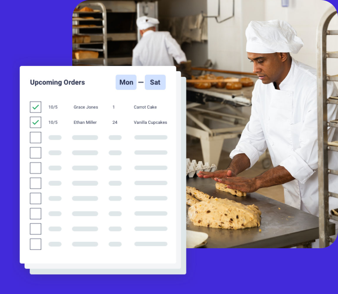 Reporting Ordernova Bakery Order Management Software